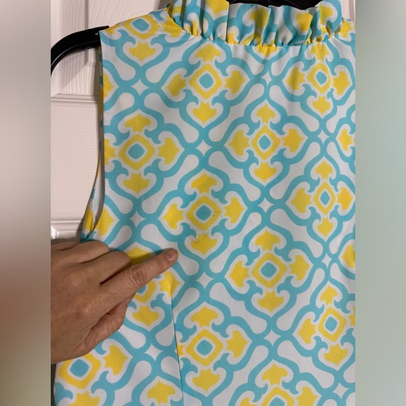 🩵 Crown & Ivy Mosaic Dress - Picture 5 of 9